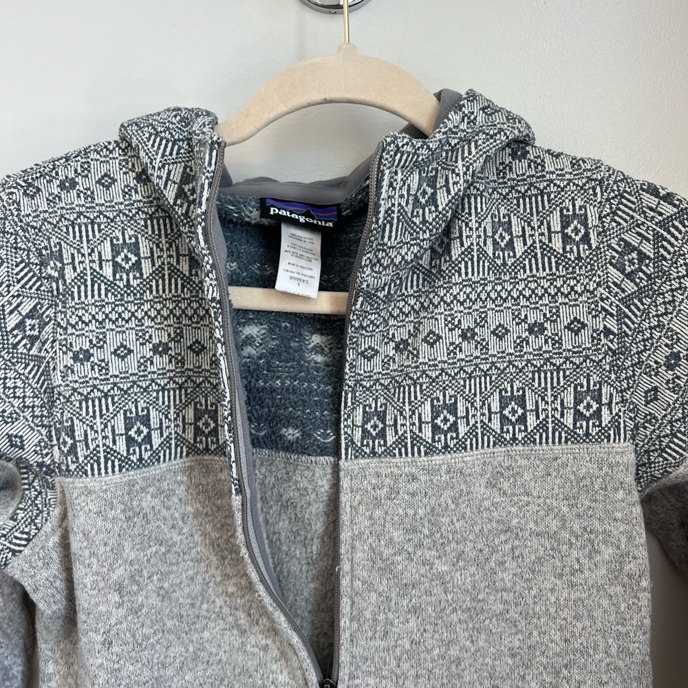 Rare Patagonia zip up fleece sweatshirt size S good condition - Picture 2 of 3